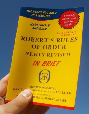 RONR In Brief 3rd Edition